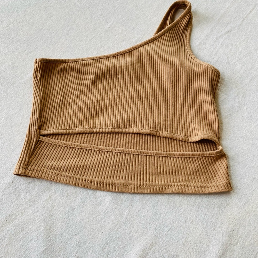 Off the shoulder crop top